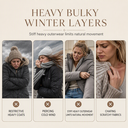 🔥LAST DAY SALE 50% OFF!!🧶Women's Long Hooded Knit Cardigan✨