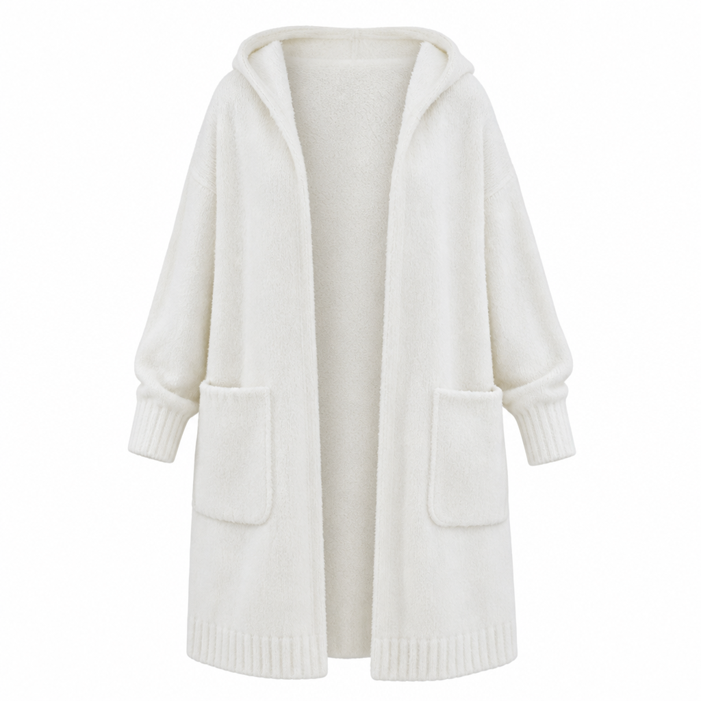 🔥LAST DAY SALE 50% OFF!!🧶Women's Long Hooded Knit Cardigan✨