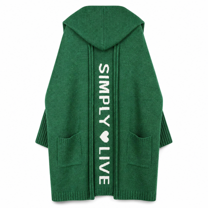 🔥LAST DAY SALE 50% OFF!!🧶Women's Long Hooded Knit Cardigan✨