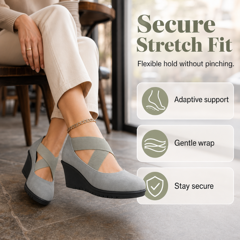 💎Women's Wedge Flats Slip On Comfort Shoes✨