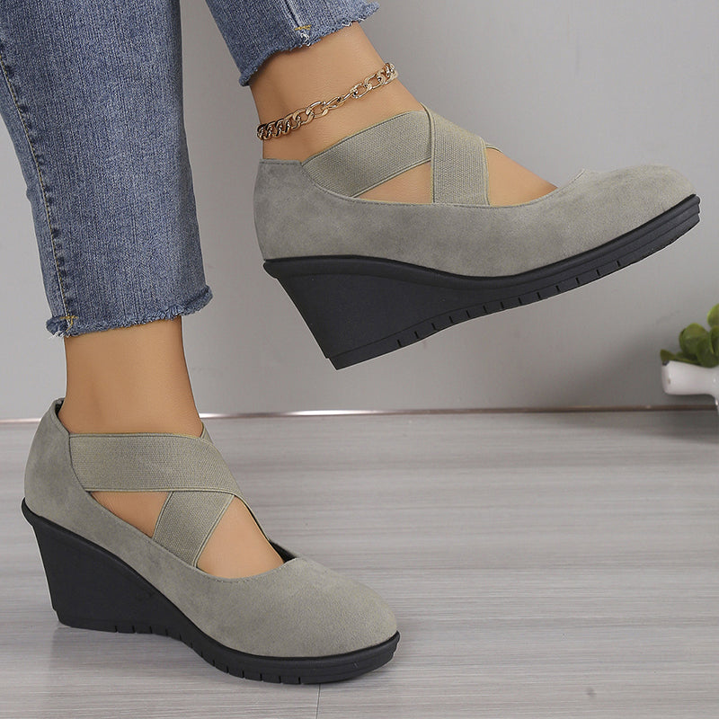 💎Women's Wedge Flats Slip On Comfort Shoes✨