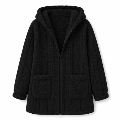 👚✨Women's Casual Plush Solid Color Cardigan✨