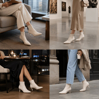 Women's Pointed Toe Ankle Boots