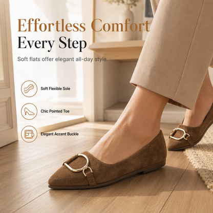 Women's Pointed Toe Casual Flat Shoes