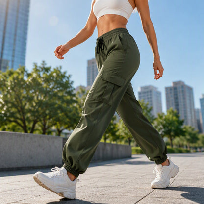 Women's Relaxed Cargo Joggers✨