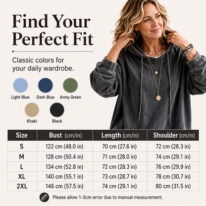 🌸Hot Sale 50% OFF💖Women's Casual Denim Hoodie
