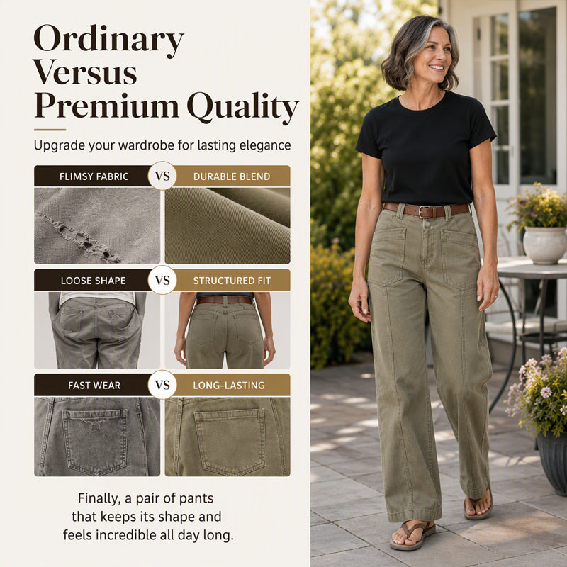 Women's Casual Straight Leg Pants