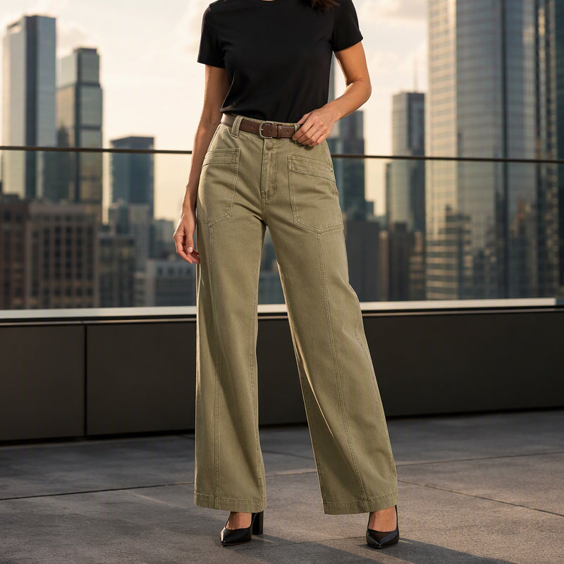 Women's Casual Straight Leg Pants