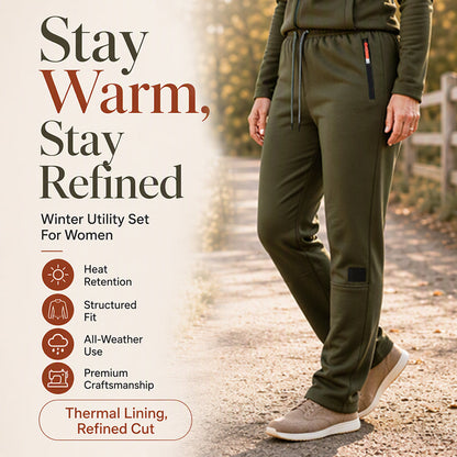 Unisex Winter Outdoor Thermal Sweatpants