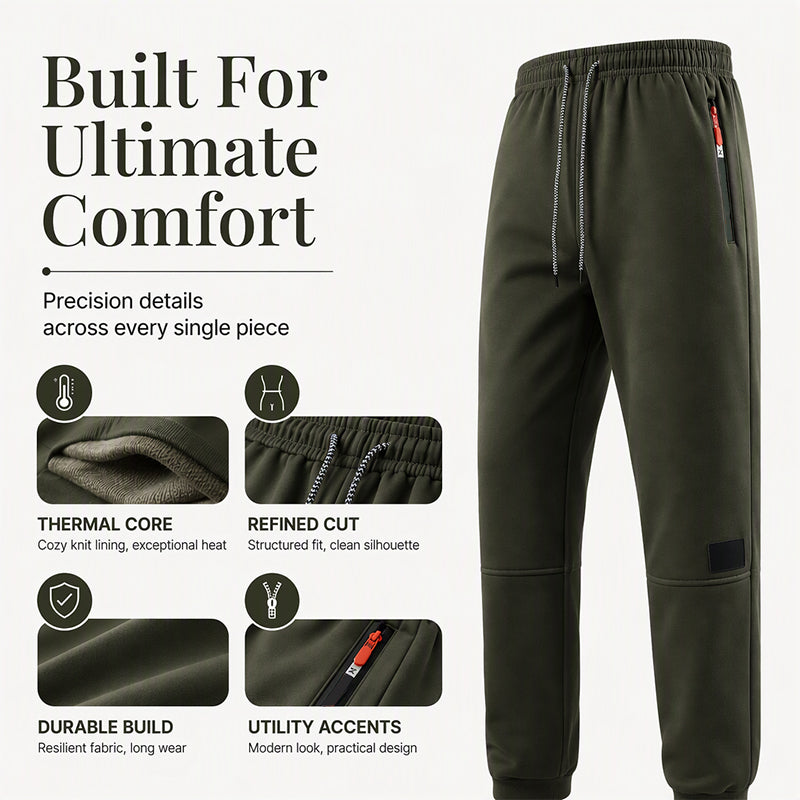 Unisex Winter Outdoor Thermal Sweatpants
