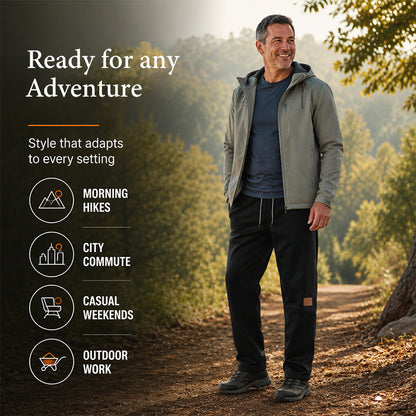 Unisex Winter Outdoor Thermal Sweatpants