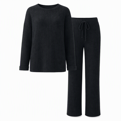 Women's Casual Knit Loungewear Set