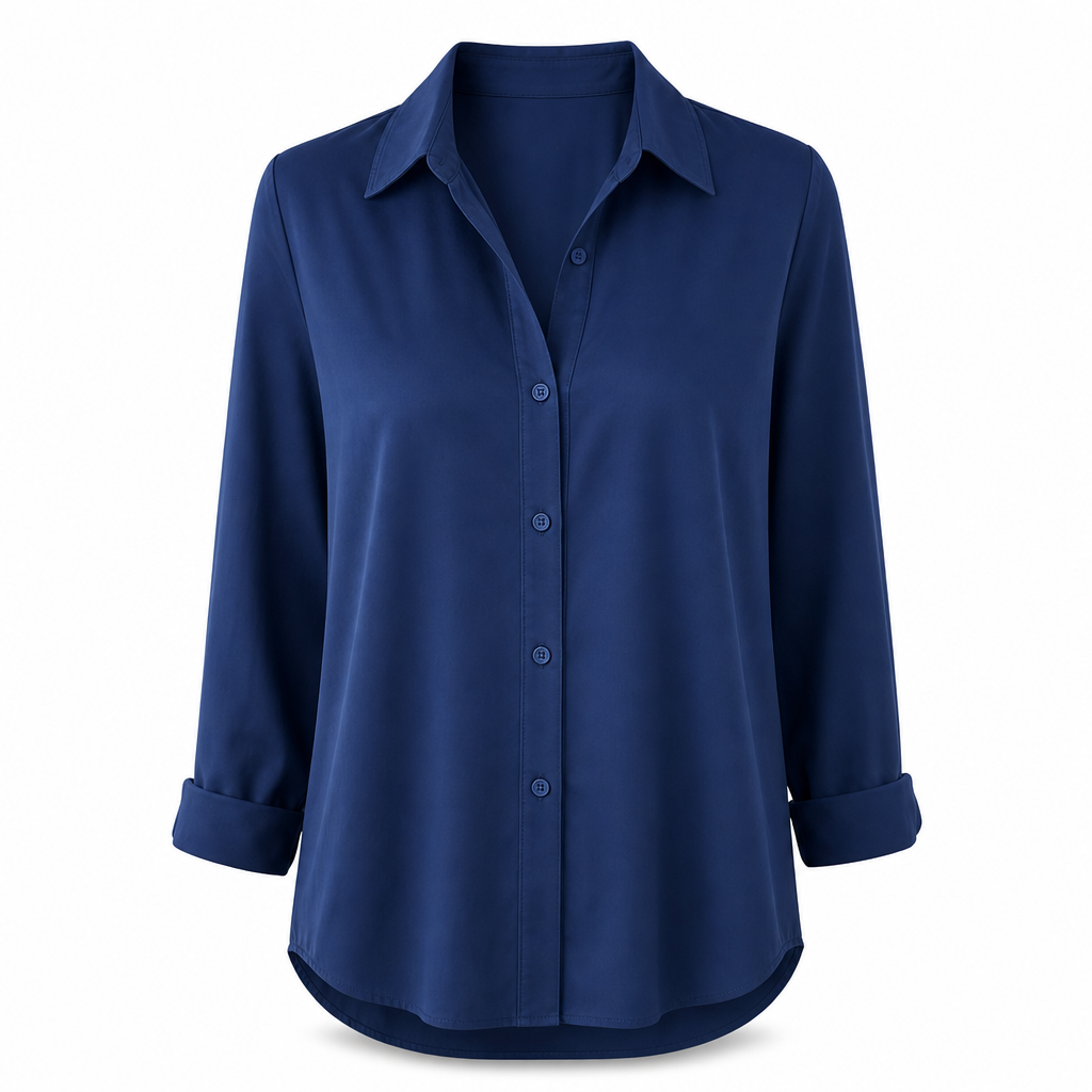 ⏳⏰Women Elegant Casual Long Sleeve Button Up Blouse