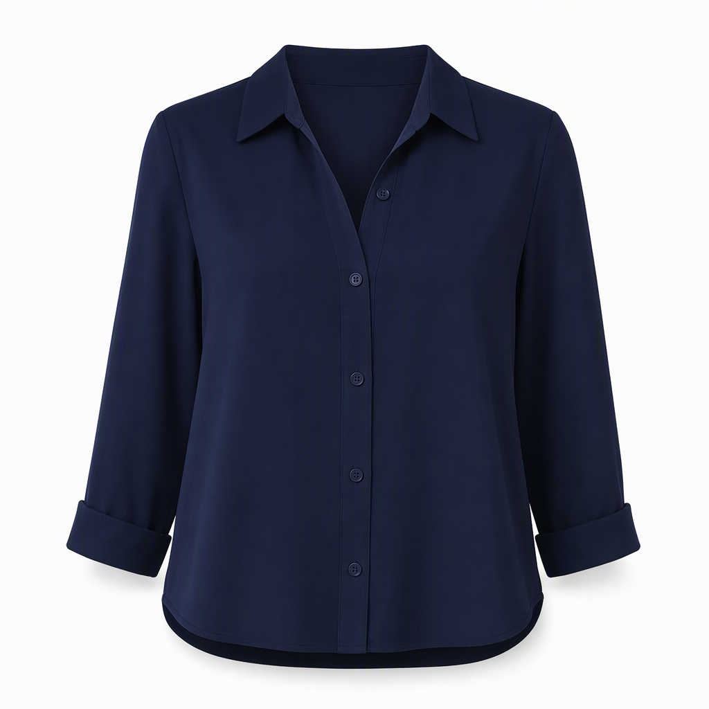 ⏳⏰Women Elegant Casual Long Sleeve Button Up Blouse