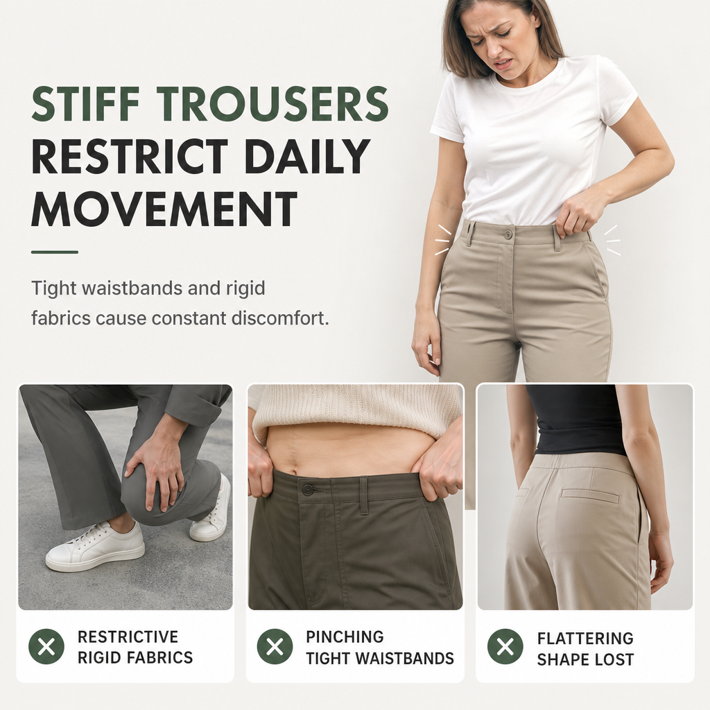 Women's Comfort High Waist Pants