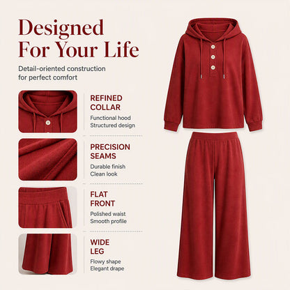 🌸Hot Sale 50% OFF💖Women's Casual Hoodie and Lounge Pants Set