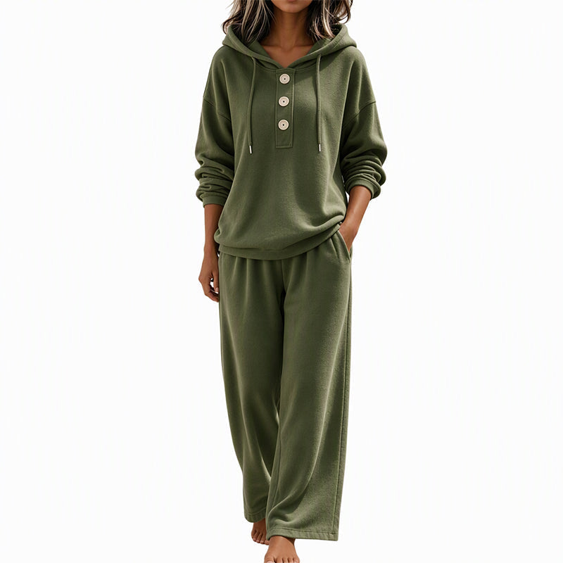 🌸Hot Sale 50% OFF💖Women's Casual Hoodie and Lounge Pants Set