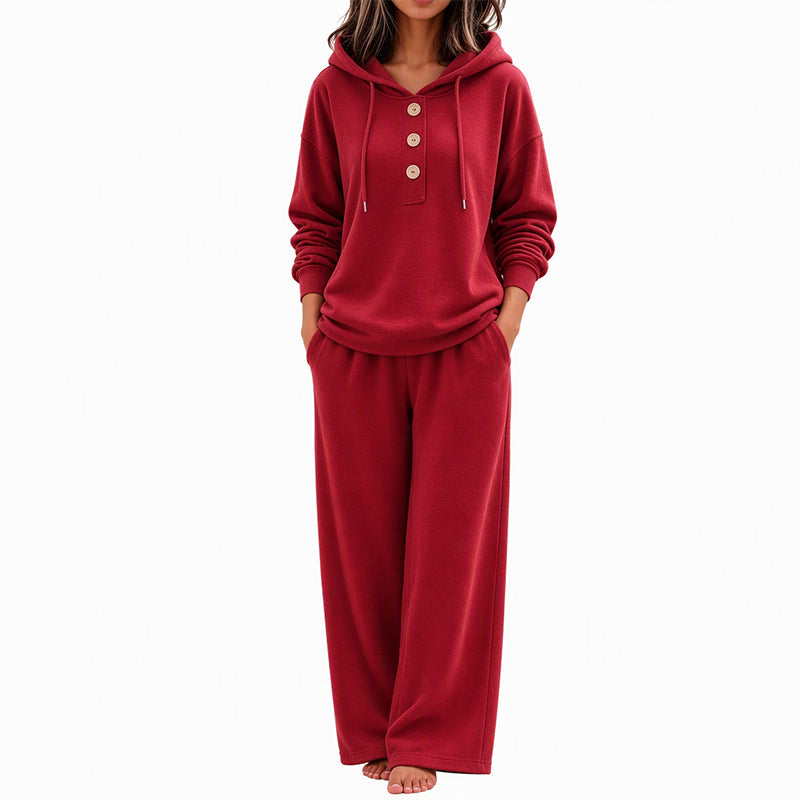 🌸Hot Sale 50% OFF💖Women's Casual Hoodie and Lounge Pants Set