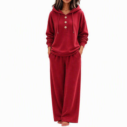 🌸Hot Sale 50% OFF💖Women's Casual Hoodie and Lounge Pants Set