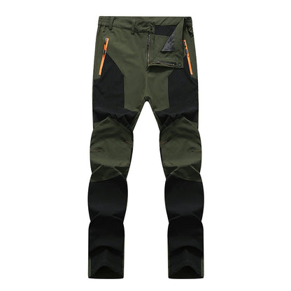 🔥Men's Waterproof Windproof Patchwork Hiking Pants