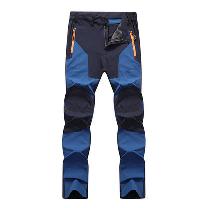 🔥Men's Waterproof Windproof Patchwork Hiking Pants
