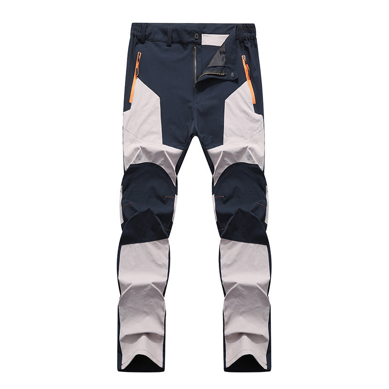 🔥Men's Waterproof Windproof Patchwork Hiking Pants