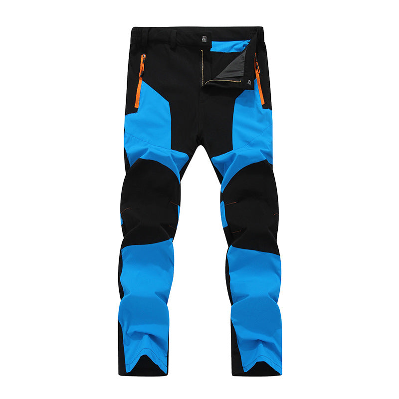 🔥Men's Waterproof Windproof Patchwork Hiking Pants