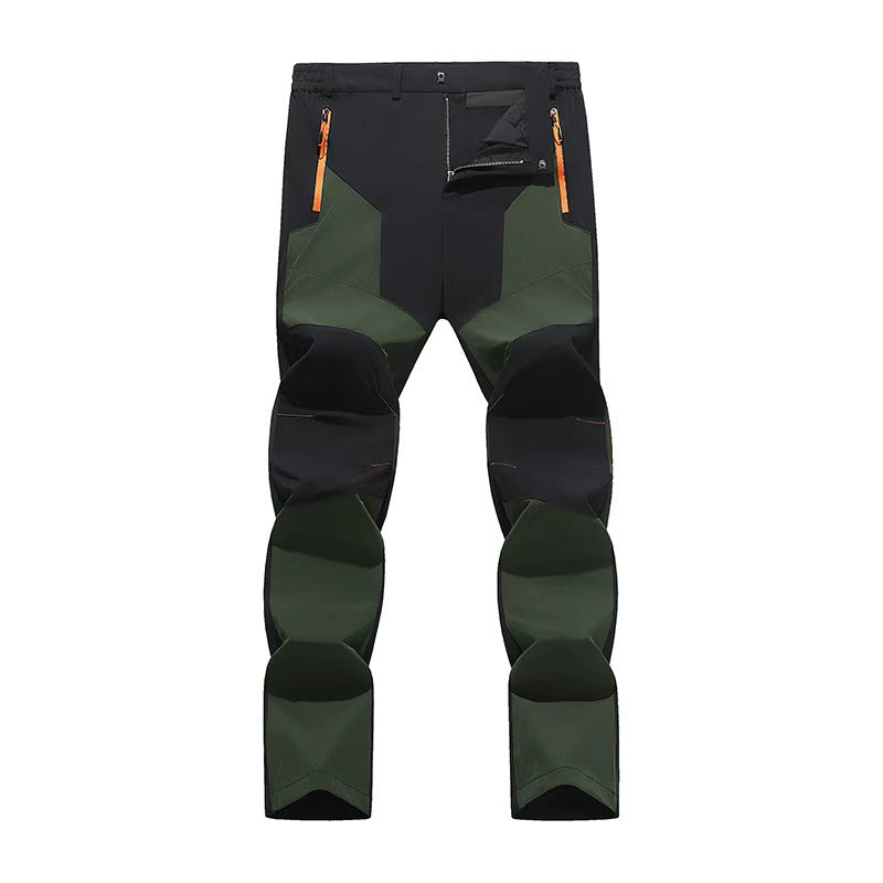 🔥Men's Waterproof Windproof Patchwork Hiking Pants