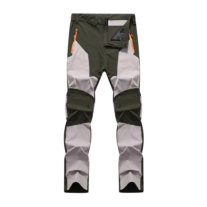 🔥Men's Waterproof Windproof Patchwork Hiking Pants
