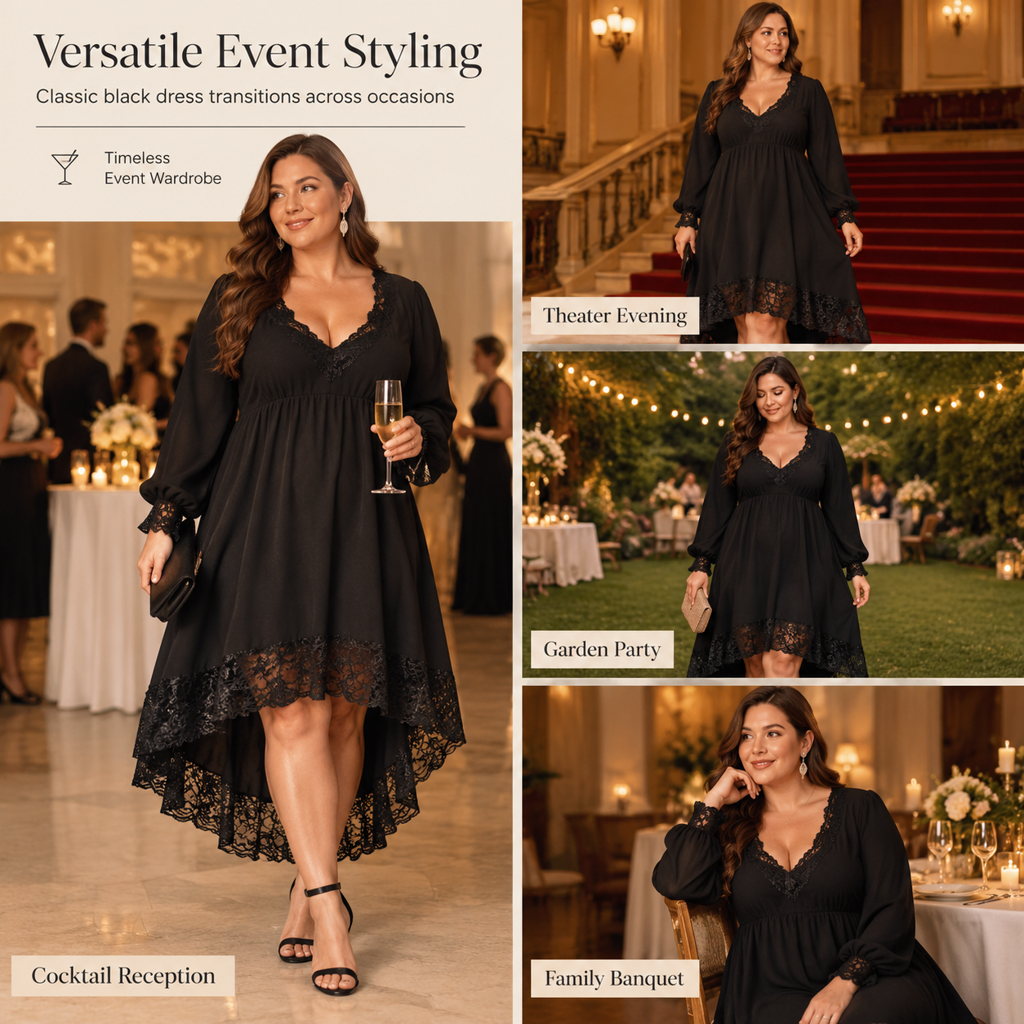 Women's Classic Dress for Everyday Wear