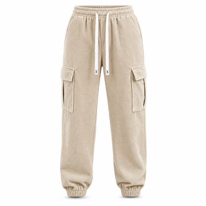 Women's Casual Corduroy Jogger Pants
