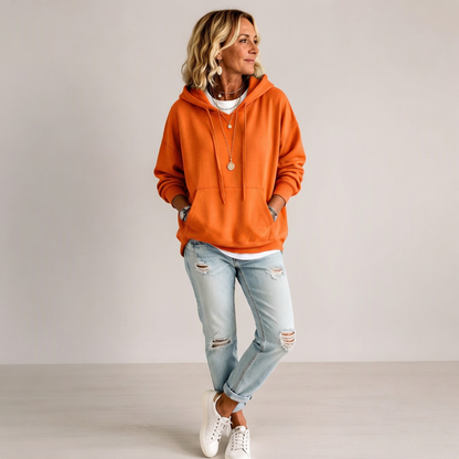 Women's Casual Oversized Drawstring Hoodie