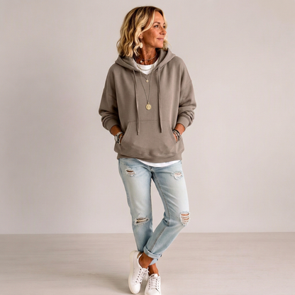 Women's Casual Oversized Drawstring Hoodie
