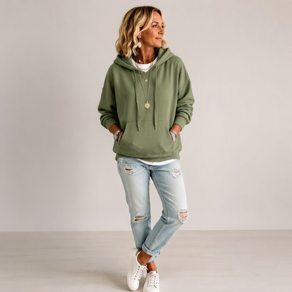 Women's Casual Oversized Drawstring Hoodie