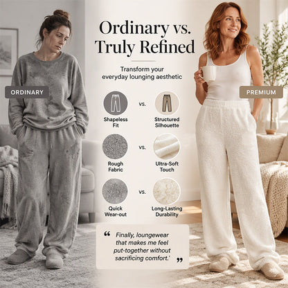 Women's Cozy Soft Wide-Leg Pants