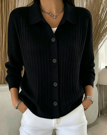 Women's Casual Loose Fit Knit Cardigan