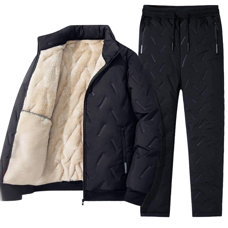 💥Hot Sale 50% OFF🧥Men's Stylish Warm Jacket & Pants Two-Piece Set | Polished Look, Cozy Warmth
