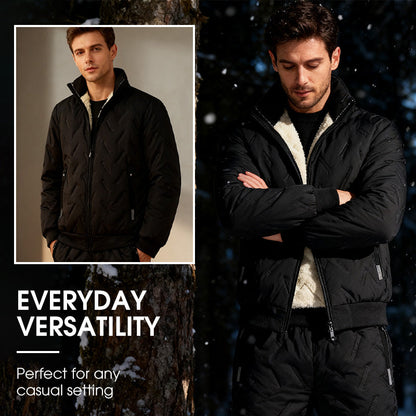 💥Hot Sale 50% OFF🧥Men's Stylish Warm Jacket & Pants Two-Piece Set | Polished Look, Cozy Warmth