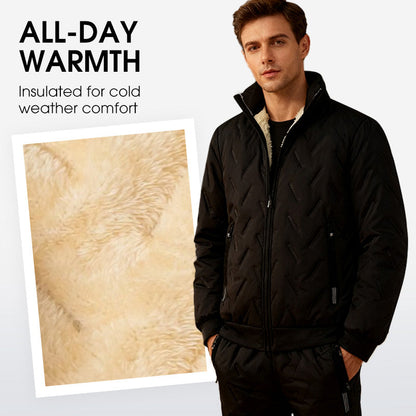 💥Hot Sale 50% OFF🧥Men's Stylish Warm Jacket & Pants Two-Piece Set | Polished Look, Cozy Warmth