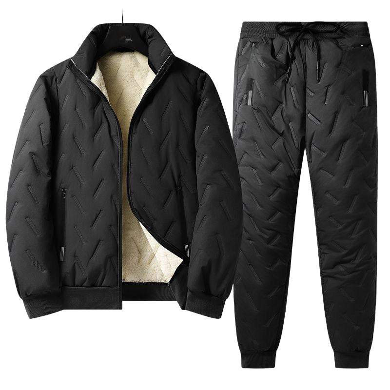 💥Hot Sale 50% OFF🧥Men's Stylish Warm Jacket & Pants Two-Piece Set | Polished Look, Cozy Warmth