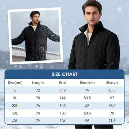 💥Hot Sale 50% OFF🧥Men's Stylish Warm Jacket & Pants Two-Piece Set | Polished Look, Cozy Warmth