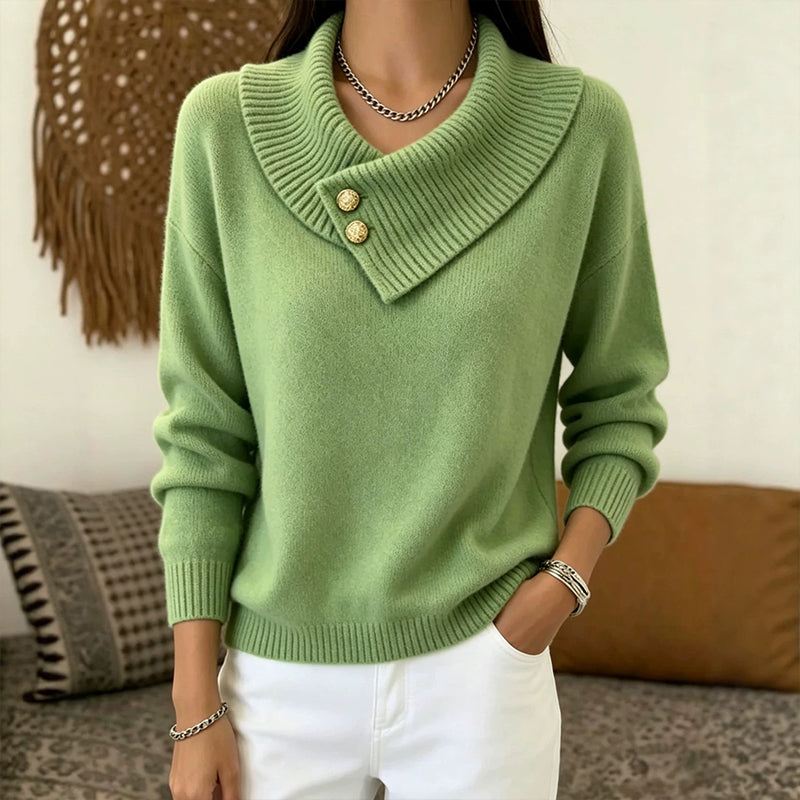 Women's Casual Lazy Style Knit Sweater