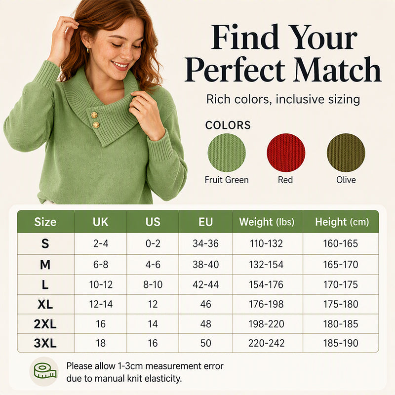 Women's Casual Lazy Style Knit Sweater