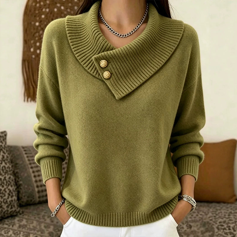 Women's Casual Lazy Style Knit Sweater