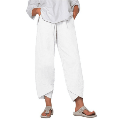 💥Limited Sale 70% OFF💥Vintage Asymmetrical Elastic Waist Pockets Pants