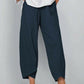 💥Limited Sale 70% OFF💥Vintage Asymmetrical Elastic Waist Pockets Pants