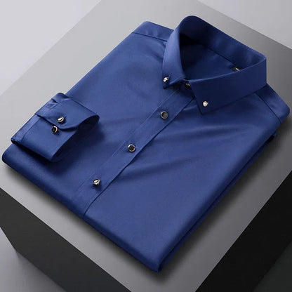 🔥hot sale🔥Men's new business silk shirt