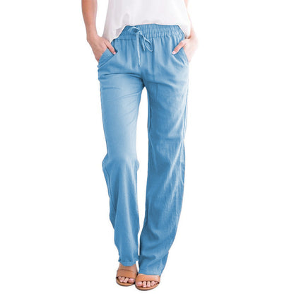Women's Loose Comfy Linen-cotton Pants🥰Buy 2 free shipping