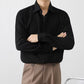Men's Premium Fabric Button Down Shirt ? Waffle Pattern ? 45% Off