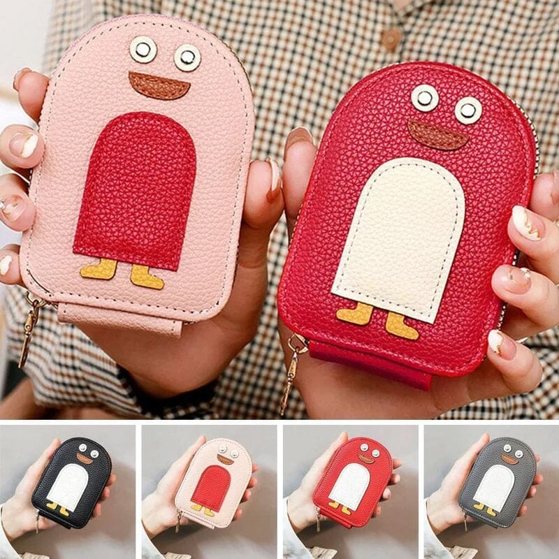 ✨Buy 1 Free 1✨ Penguins PU Credit Card Coin Wallet